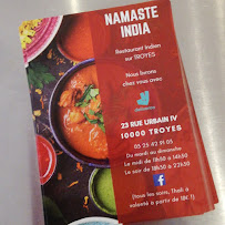 Curry du Restaurant indien Namaste India à Troyes - n°14