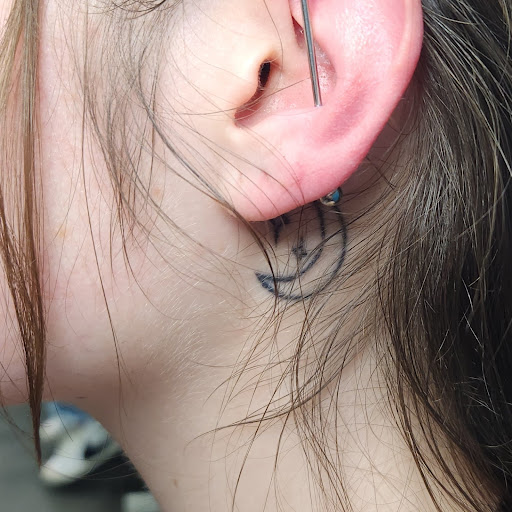 Explore crown tattoo cover up ideas, creative tattoo ideas in San Marcos, available at Ollie the Impaler Body Piercing