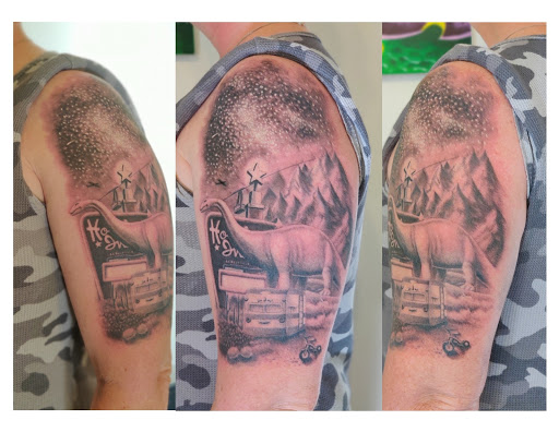 Explore misunderstood tattoo ideas, creative tattoo ideas in Hebron, available at Explosive Ink Tattoo