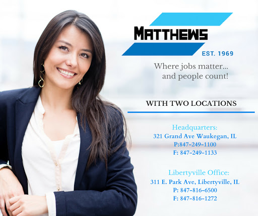 Employment Agency «Matthews Professional Employment, Inc.», reviews and photos, 321 Grand Ave, Waukegan, IL 60085, USA