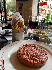 Steak tartare du Restaurant français LE CHARLOT - PARIS - n°13
