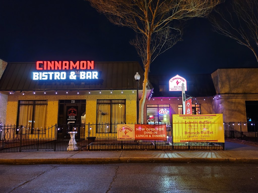 Cinnamon Bistro Indian Cuisine Greenville, AL 27858 Menu, Hours