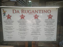 Da Rugantino à Ariccia menu