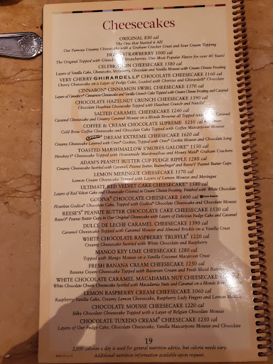 Restaurant «The Cheesecake Factory», reviews and photos, 2715 Southdale Center, Edina, MN 55435, USA