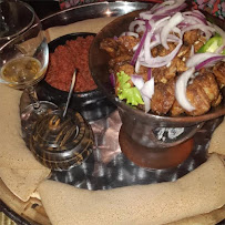 Injera du Restaurant éthiopien Le Royaume de Saba à Angers - n°4