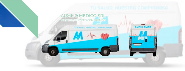Auxilio Médico SRL Servicio de traslados ambulancia urgencias y emergencias médicas traslado de pacientes flota de 10 unidades UTIM propias Unidades para traslados con enfermero