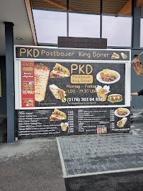 Carte du Postbauer King Döner à Postbauer-Heng