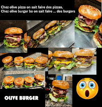 Hamburger du Restaurant de hamburgers Olive Burger à Montalieu-Vercieu - n°16