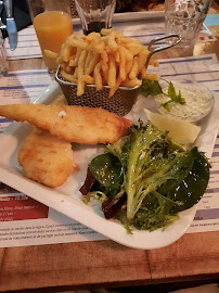 Fish and chips du Restaurant français Le Neptune à Agon-Coutainville - n°4
