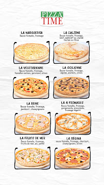 Pizzeria Pizza Time® Guyancourt à Guyancourt (la carte)