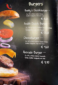 Buddy's Bar & Burger à Unterschleißheim menu