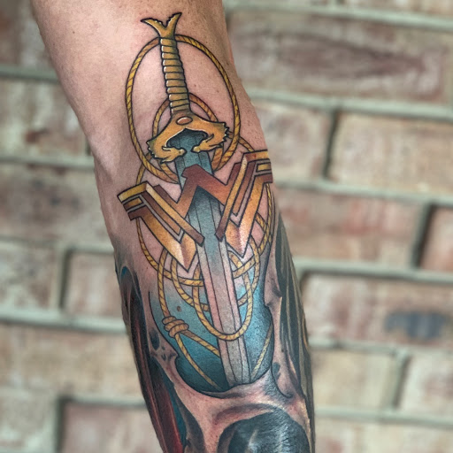 Explore lucifer tattoo ideas, creative tattoo ideas in Tallmadge, available at Killjoy tattoo