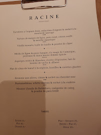 Racine Restaurant à Lectoure carte