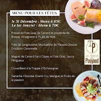 Restaurant gastronomique Périgueux - LA TABLE DU POUYAUD - Restaurant Chef étoilé 5 ans guide Michelin Périgueux -DORDOGNE à Champcevinel carte