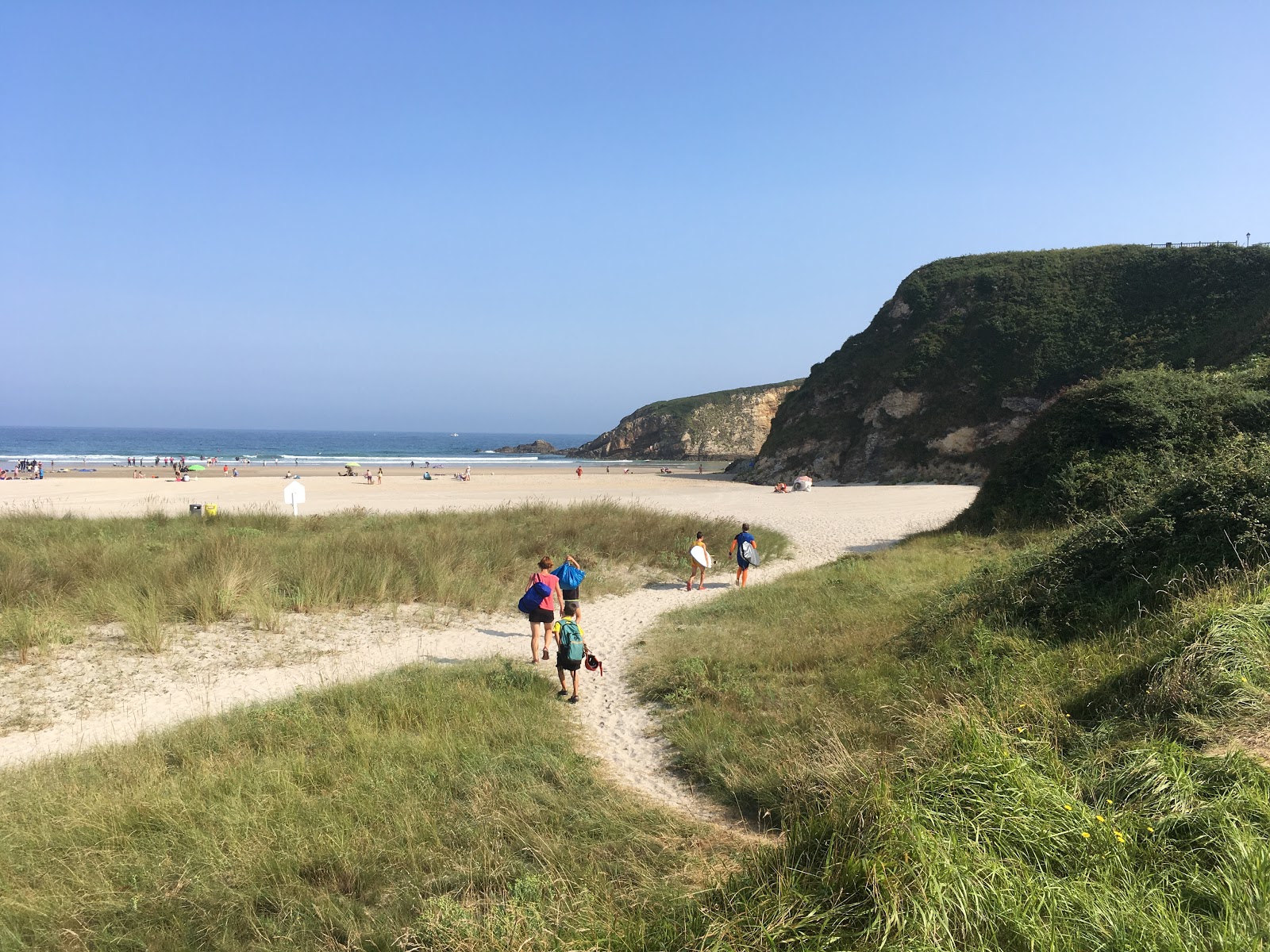 Photo de Plage de Penarronda et le règlement
