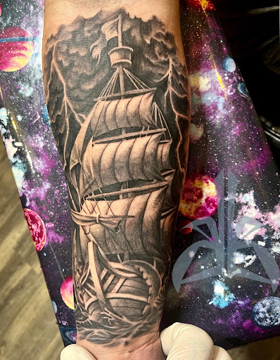 Explore suicidal tattoo ideas, creative tattoo ideas in Jonesboro, available at Gallery Of Ink Tattoo Shop