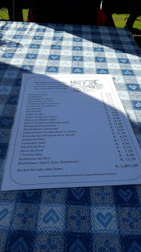 Gasthaus Longfall à Tirol menu