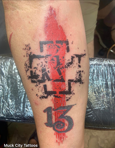 Explore memorial tattoo ideas for son, creative tattoo ideas in Okeechobee, available at Muck City Tattoos & Piercings