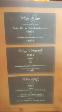 Le Douglas à Pierrelatte menu