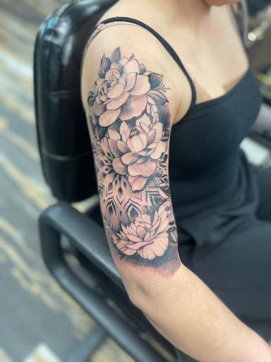 Explore frenchie tattoo ideas, creative tattoo ideas in Junction City, available at Junction City Tattoo