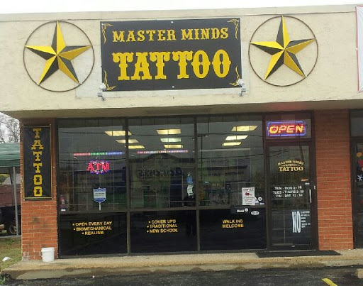Explore alt tattoo ideas, creative tattoo ideas in San Antonio, available at Master Minds Tattoo