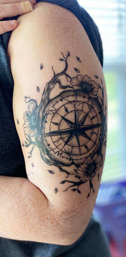 Explore beautiful flower tattoo ideas, creative tattoo ideas in Fort Walton Beach, available at Tattoos Forever