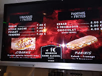 Océan kebab à Chateaulin menu