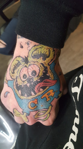 Explore lobster tattoo ideas, creative tattoo ideas in Midlothian, available at Firehouse Tattoos
