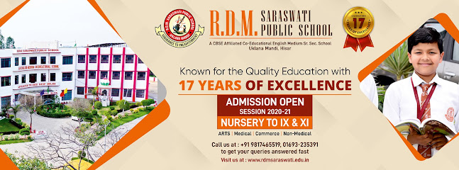 R.D.M. Saraswati Public School Uklana Mandi