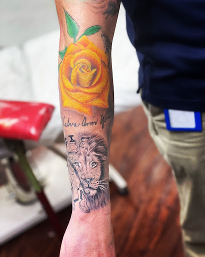 Explore first born daughter tattoo ideas, creative tattoo ideas in El Paso, available at Art of Ink Studios