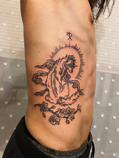 Explore tattoo ideas that symbolize strength, creative tattoo ideas in Bellingham, available at Keara Deer Ink
