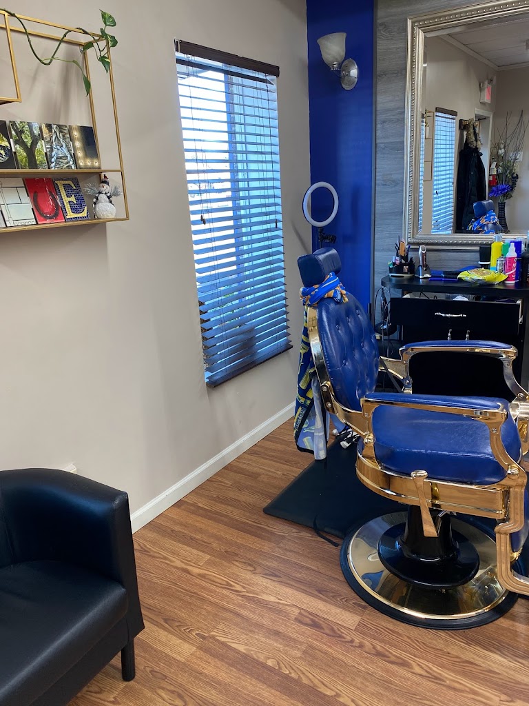 Royal Blue Hair Lounge 08094