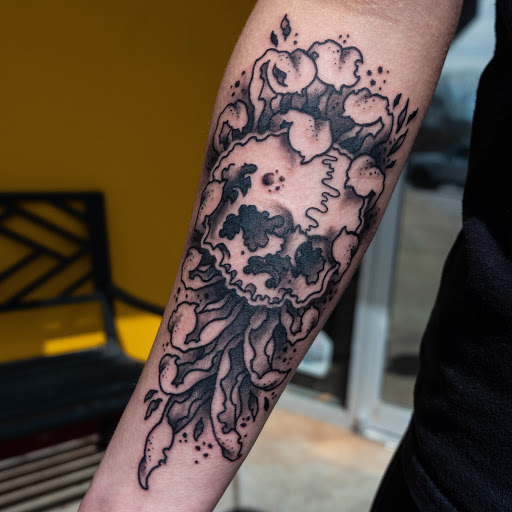 Explore cool texas tattoo ideas, creative tattoo ideas in Atlanta, available at Big Cat Tattoo