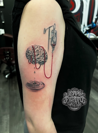 Explore name neck tattoo ideas, creative tattoo ideas in Silver City, available at Independent Ink Tattoo