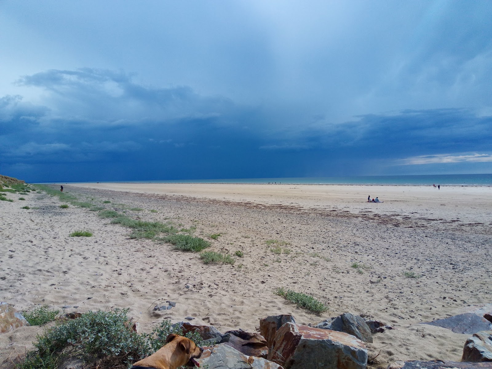 Foto de Playa de Denneville y el asentamiento