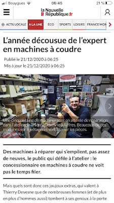 Singer Aiffres Thierry Devesne à Aiffres