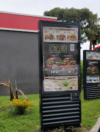 Carte du Burger King à Antibes