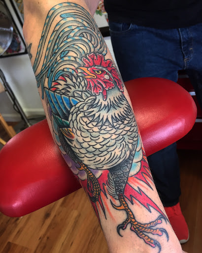 Explore detroit tattoo ideas, creative tattoo ideas in Fair Oaks, available at Honeymoon Tattoo