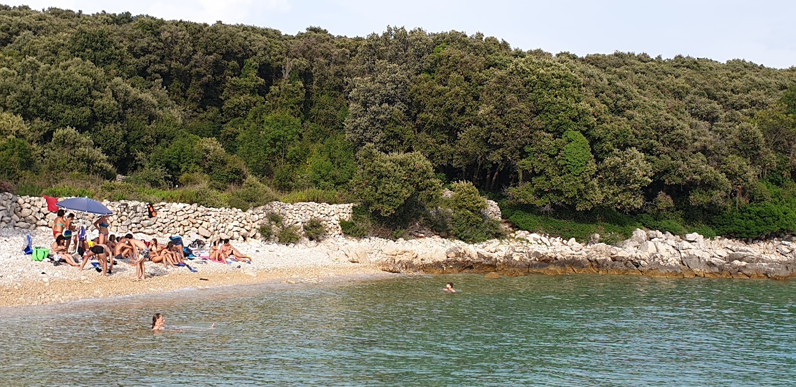 Foto von Portogruaresi beach befindet sich in natürlicher umgebung