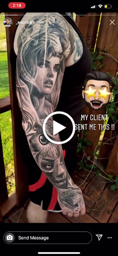 Explore flower of life tattoo ideas, creative tattoo ideas in Hollywood, available at Sacred Eye Tattoos