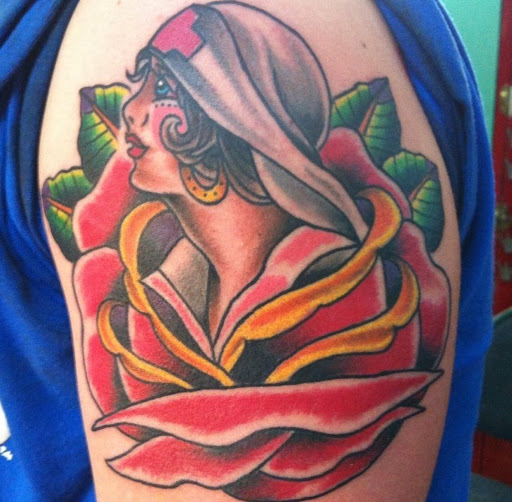 Explore nephew tattoo ideas, creative tattoo ideas in Pittsburgh, available at Godspeed Tattoo and Body Piercing