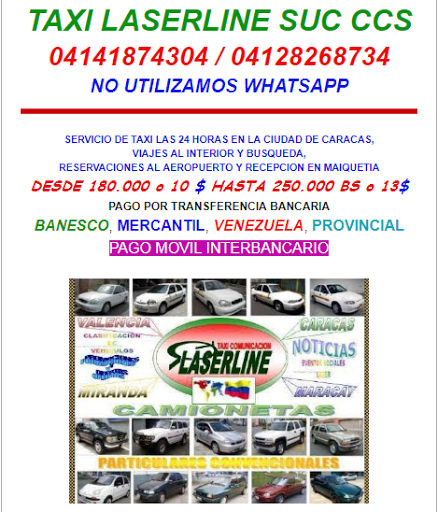 Sitios venta licencias taxi Caracas