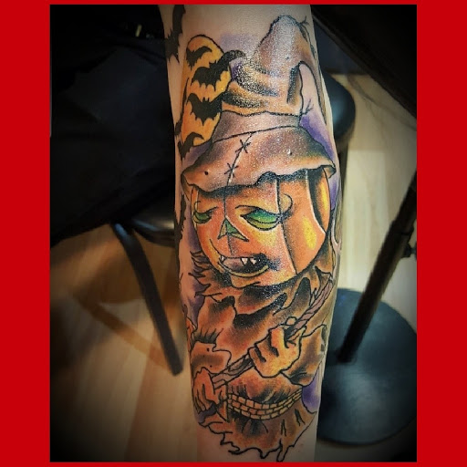 Explore bane tattoo ideas, creative tattoo ideas in Lewes, available at Ancient Art Tattoo & Piercing Studio