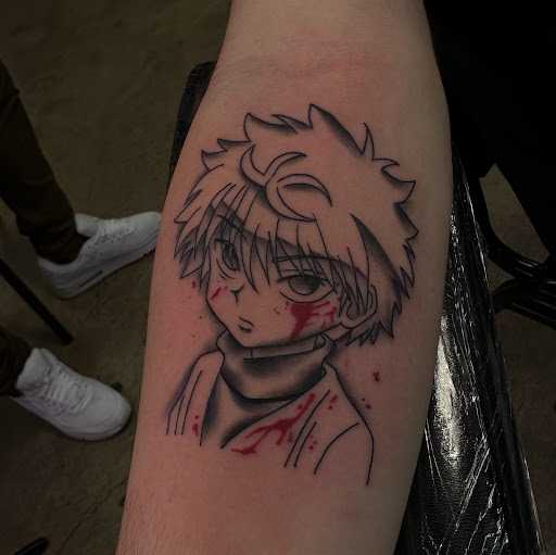 Explore silver line tattoo ideas, creative tattoo ideas in Spring, available at Skin Stories Tat2