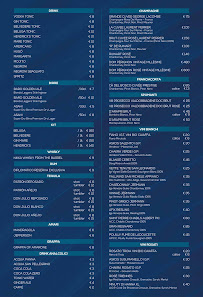 Menu / carte de BARO Sushi Cocktail & Gossip à Cisternino