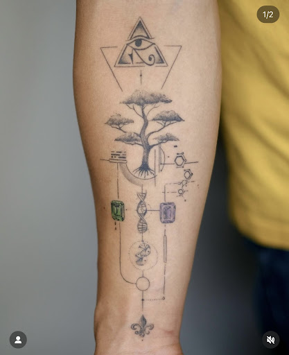 Explore arizona tattoo ideas, creative tattoo ideas in Garland, available at Infamous Art Studio