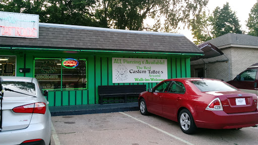 Find tattoo ideas goth for your next unique tattoo in Denison at Mad House Tattoos