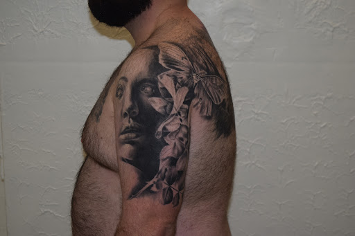 Explore wyoming tattoo ideas, creative tattoo ideas in Sparta, available at Black Sheep Studios