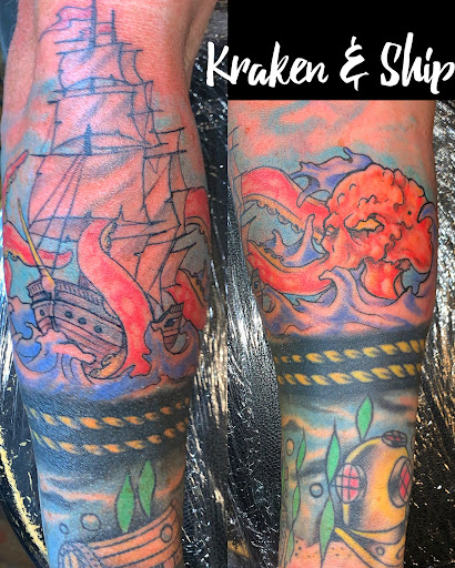 Explore dirty dancing tattoo ideas, creative tattoo ideas in Roanoke, available at RailYard INK