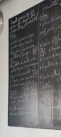 Menu / carte de Le Bouchon Gaillard à Brive-la-Gaillarde